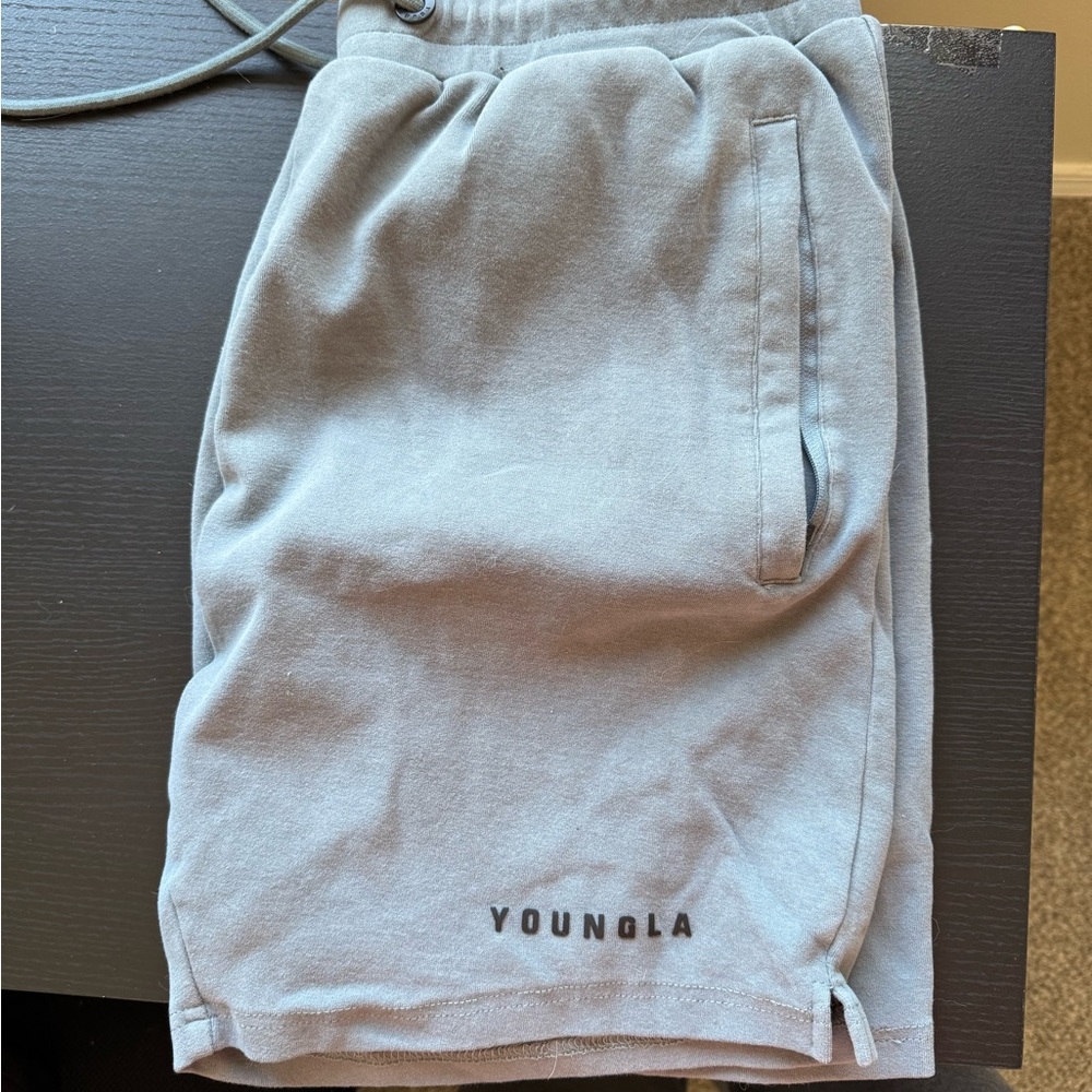 YoungLA Men's Mint Green Shorts